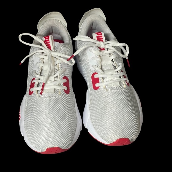PUMA Cell Phase Red and White Sneakers Size 8 192638-03 - Picture 2 of 11